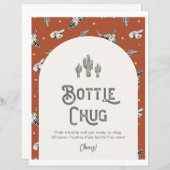 Printed 8x10 Western Dusche Flasche Umarmungszeich (Vorne/Hinten)