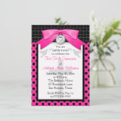 PRINTED BOW Erste Heilige Kommunion Einladung (Stehend Vorderseite)