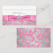 PRINTED Bow - Winter Wonderland Platzkarte (Vorne/Hinten)