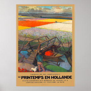 PRINTEMPEN IN HOLLAND POSTER