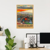 PRINTEMPEN IN HOLLAND POSTER (Heimbüro)