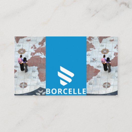 Printfähige digitale Visitenkarte (Rückseite)