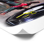 Printfreier Breakdancer Poster (Ecke)