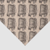 Printjarling Cotswold Schafe aus dem 19. Jahrhunde Seidenpapier (Ausschnitt)