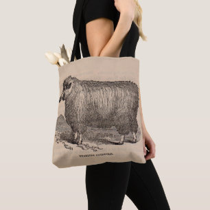 Printjarling Cotswold Schafe aus dem 19. Jahrhunde Tasche