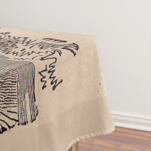 Printjarling Cotswold Schafe aus dem 19. Jahrhunde Tischdecke (Beispiel)