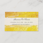 Printmaker-elegantes verziertes mit Blumenmuster Visitenkarte (Rückseite)