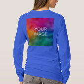 Printmedien für Front- und Back-Design T-Shirt (Rückseite)