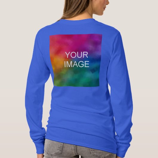 Printmedien für Front- und Back-Design T-Shirt (Rückseite)