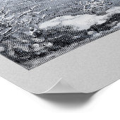 Printminen im Polizeianzeiger Poster (Ecke)