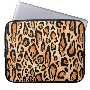 Printmuster der Watercolor-Cheetah Laptopschutzhülle