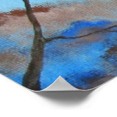 Printplakat aus der Originalmalerei Poster (Ecke)