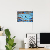 Printplakat aus der Originalmalerei Poster (Heimbüro)