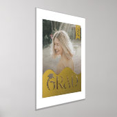 Prints für moderne Hut-Foto-Schulabgänger Foliendrucke (Ablage )