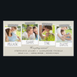 Prints Save the Date Foto Cards - Khaki<br><div class="desc">Diese schicken und modernen Fotokarten bitten Ihre Gäste stilvoll,  für Ihren großen Tag Save the Date zu gehen. Erhältlich in anderen Farben (individuelle Farbwünsche sind willkommen!).</div>