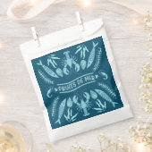 Prints von Meeresfrüchten Art Deco Geschenktütchen (Ausgeschnitten)