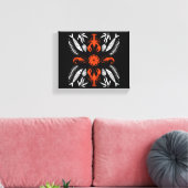 Prints von Meeresfrüchten Art Deco Leinwanddruck (Insitu (Wohnzimmer))