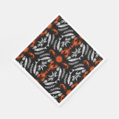 Prints von Meeresfrüchten Art Deco Serviette (Ecke)