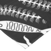 Prints von Meeresfrüchten Art Deco Tischdecke (Schrägansicht)