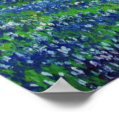 Printwerbung "Bluebonnet Road" Poster (Ecke)