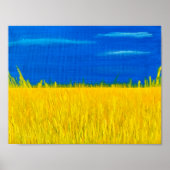 Printwerbung "Ernte Demokratie" Poster (Vorne)