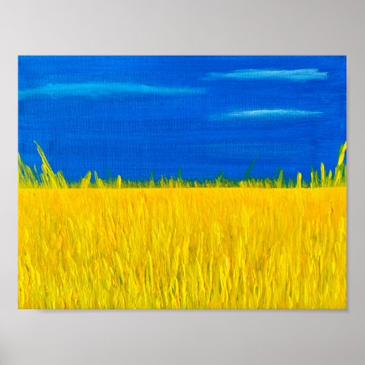 Printwerbung "Ernte Demokratie" Poster (Vorne)