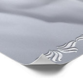 Printwerbung für das weiße Pferd Poster (Ecke)