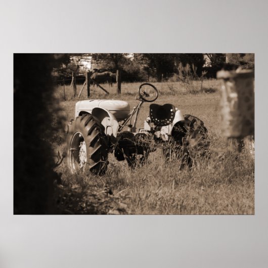 Printwerbung für den alten Zug Poster (Vorne)