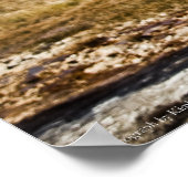 Printwerbung für den Firehole Poster (Ecke)