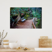 Printwerbung für den Waldweg Poster (Küche)