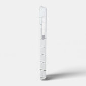 Printwerbung für weißes Krokodil Case-Mate iPhone Hülle (Rückseite / Links)