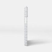 Printwerbung für weißes Krokodil iPhone Hülle (Rechte Seite)