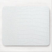Printwerbung für weißes Krokodil Mousepad (Vorne)