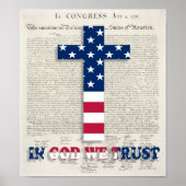 Printwerbung zum Unabhängigkeitstag Poster (Vorne)