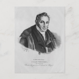 Prinz Adam George Czartoryski, 1831 Postkarte