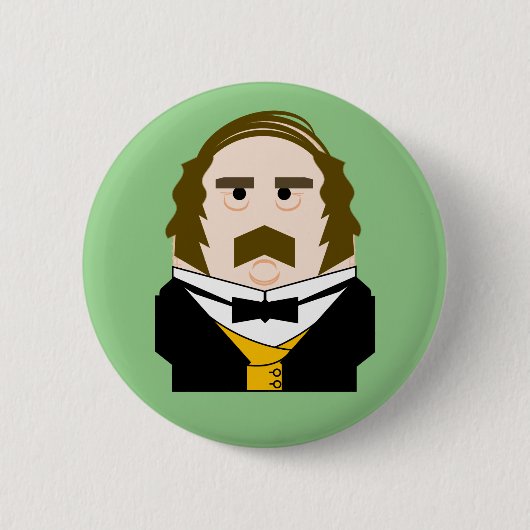 Prinz Albert von Prinz Consort Button (Vorderseite)