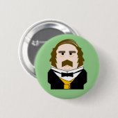 Prinz Albert von Prinz Consort Button (Vorne & Hinten)