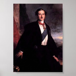 Prinz Albert von Sachsen-Coburg und Gotha Sachsen Poster