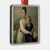 Prinz Albrecht und Prinzessin Louise, c.1817 Silbernes Ornament (Rechts)