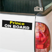 Prinz an Bord Autoaufkleber (Auf Lkw)