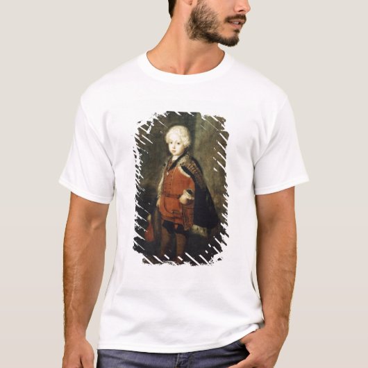 Prinz Augustus William gealtert vier, 1734 T-Shirt (Vorderseite)