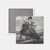 Prinz Balthasar auf dem Rückweg von Velazque Magnet (Vorderseite/Rückseite)