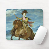 Prinz Balthasar Carlos zu Pferd, c.1635-36 Mousepad (Mit Mouse)