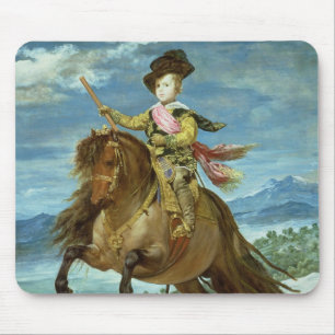 Prinz Balthasar Carlos zu Pferd, c.1635-36 Mousepad