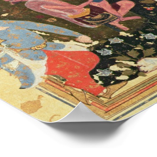 Prinz besucht einen Asketiker Poster (Ecke)