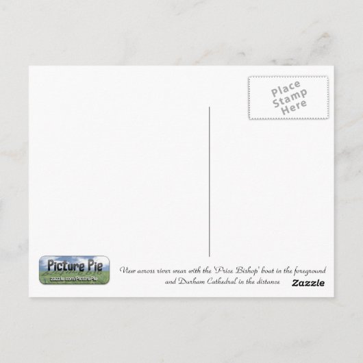 Prinz Bishops Postkarte (Rückseite)