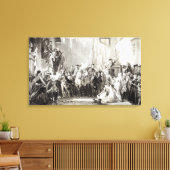 Prinz Charles Edward und die Highlander Leinwanddruck (Insitu (Wohnzimmer))