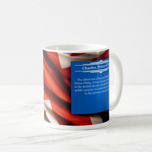 Prinz Charles Historical Mug Kaffeetasse (VorderseiteRechts)