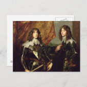 Prinz Charles Louis Elector Palatine Postkarte (Vorne/Hinten)