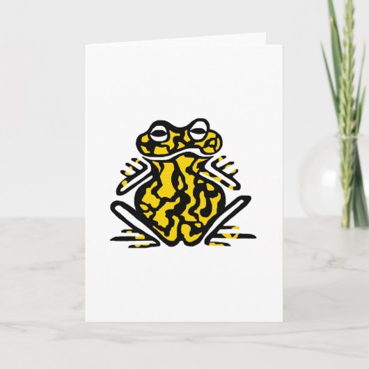 Prinz Charming! - Corroboree Frosch - Wildlife car Karte (Vorderseite)